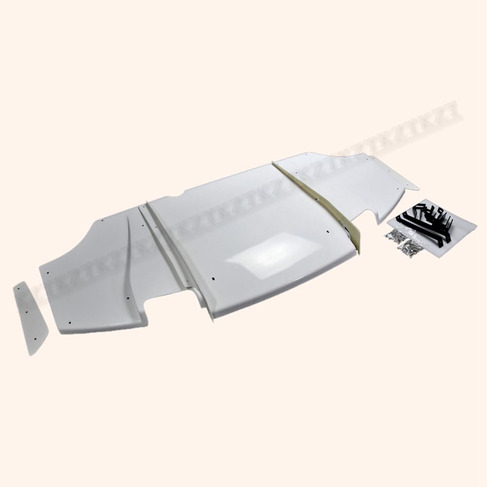 For Mitsubishi Evo 10 Vrs Style Wide Ver.Rear Diffuser Fiber Glass