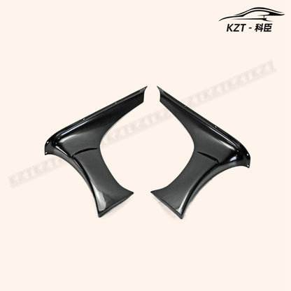 For Mitsubishi Evo 10 Vrsv2 Wide Style Side Skirts With Add On 4Pcs Rocker Panels Side Part Fiber Glass Body Kit Replacement