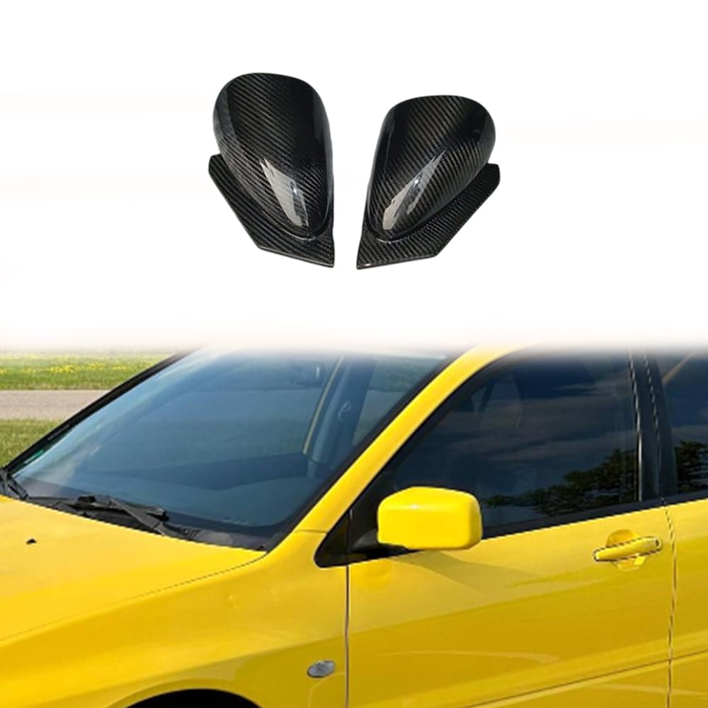For Mitsubishi EVO 7 8 9 M Type Mirror Cover 2001-2007
