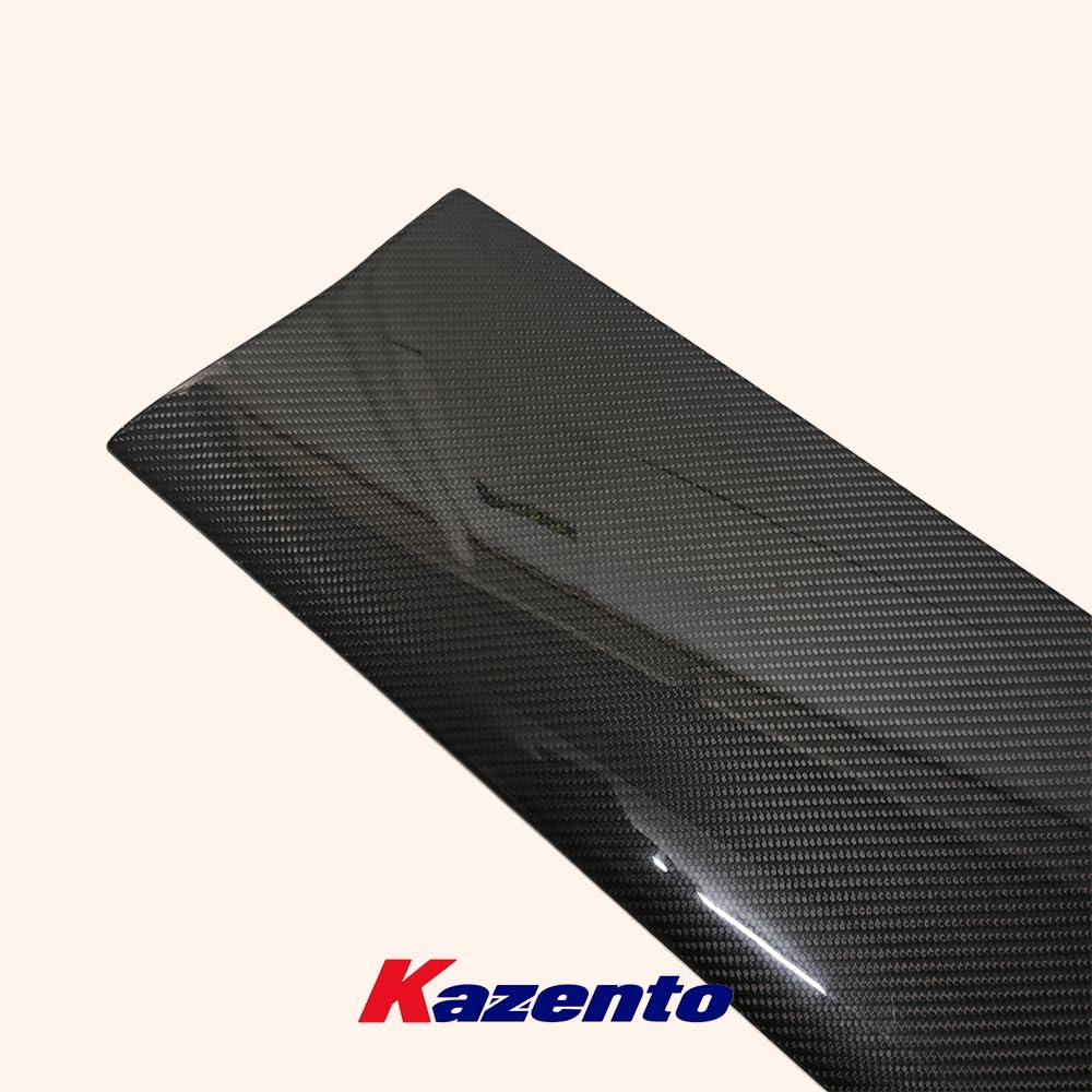 For Mitsubishi Evo 7 Oem Rear Spoiler Blade Carbon Fiber Car Body Parts Kits Kazento Carbon Parts 车身侧板 EVO7-RS-BLD-OE-CF