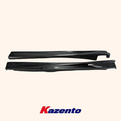 For Mitsubishi Evo 8 9 Vtx Cyber Evo Side Skirt Rocker Panels Side Part Fiber Glass Body Kit Replacement Kazento Carbon Parts 车身侧板 EVO8-SS-CYBER-FRP