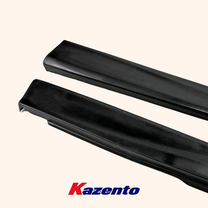 For Mitsubishi Evo 8 9 Vtx Cyber Evo Side Skirt Rocker Panels Side Part Fiber Glass Body Kit Replacement Kazento Carbon Parts 车身侧板 EVO8-SS-CYBER-FRP