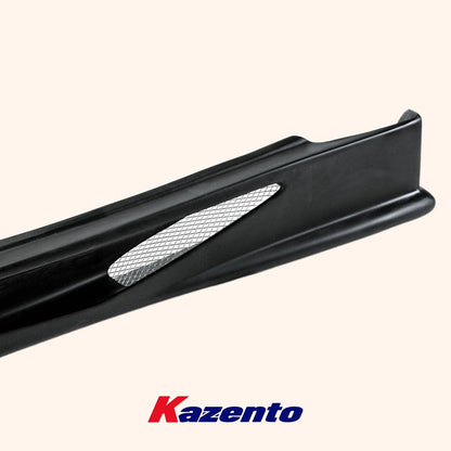 For Mitsubishi Evo 8 9 Vtx Cyber Evo Side Skirt Rocker Panels Side Part Fiber Glass Body Kit Replacement Kazento Carbon Parts 车身侧板 EVO8-SS-CYBER-FRP