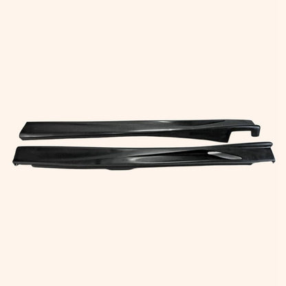 For Mitsubishi Evo 8 9 Vtx Cyber Evo Side Skirt Rocker Panels Side Part Fiber Glass Body Kit Replacement Kazento Carbon Parts 车身侧板 EVO8-SS-CYBER-FRP