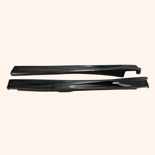 For Mitsubishi Evo 8 9 Vtx Cyber Evo Side Skirt Rocker Panels Side Part Fiber Glass Body Kit Replacement Kazento Carbon Parts 车身侧板 EVO8-SS-CYBER-FRP