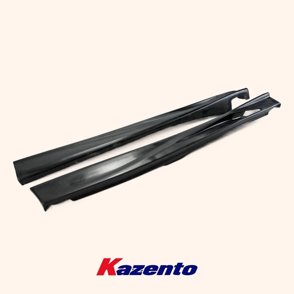 For Mitsubishi Evo 8 9 Vtx Cyber Evo Side Skirt Rocker Panels Side Part Fiber Glass Body Kit Replacement