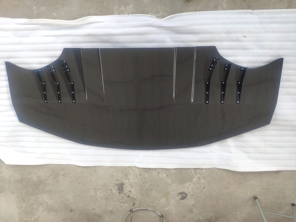 For Mitsubishi EVO 8 9 VTX Cyber  Front Bumper Bottom Under Lip Kits