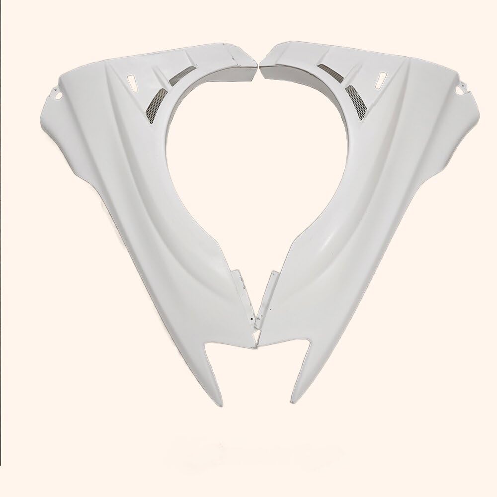 For Mitsubishi Evo10 Cs Style Front Vented Fender Fiber Glass Kazento Carbon Parts 车身侧板 EVO10-FF-CS-FRP