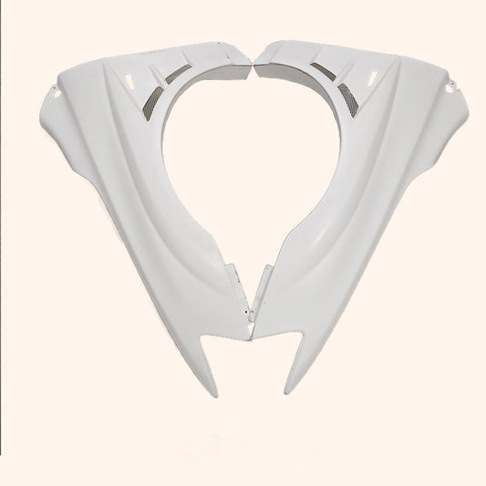 For Mitsubishi Evo10 Cs Style Front Vented Fender Fiber Glass Kazento Carbon Parts 车身侧板 EVO10-FF-CS-FRP