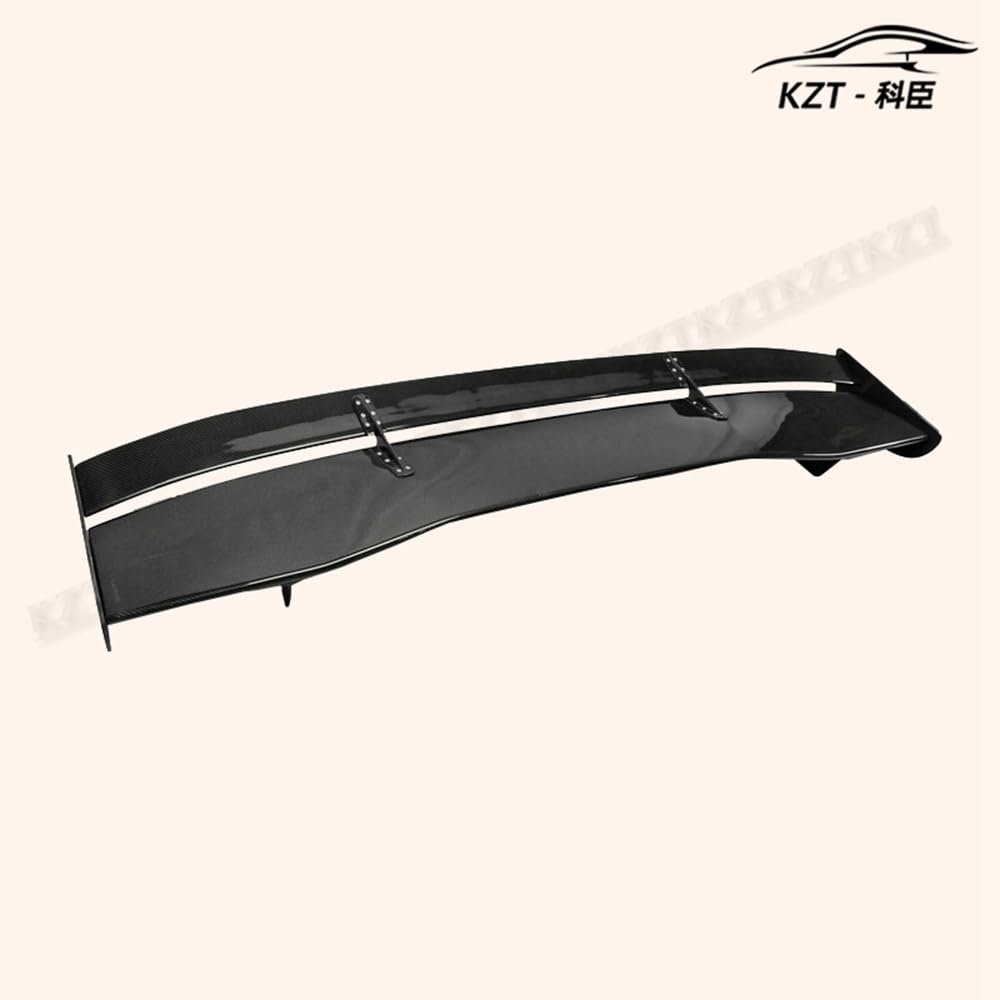 For Mitsubishi Evo10 Vc Style 1700Mm Type-5 Rear Spoiler Wing (39Cm Height Stand) Carbon Fiber Car Body Parts Kits Kazento Carbon Parts 车身侧板 EVO10-RS-GTVC-39-CF