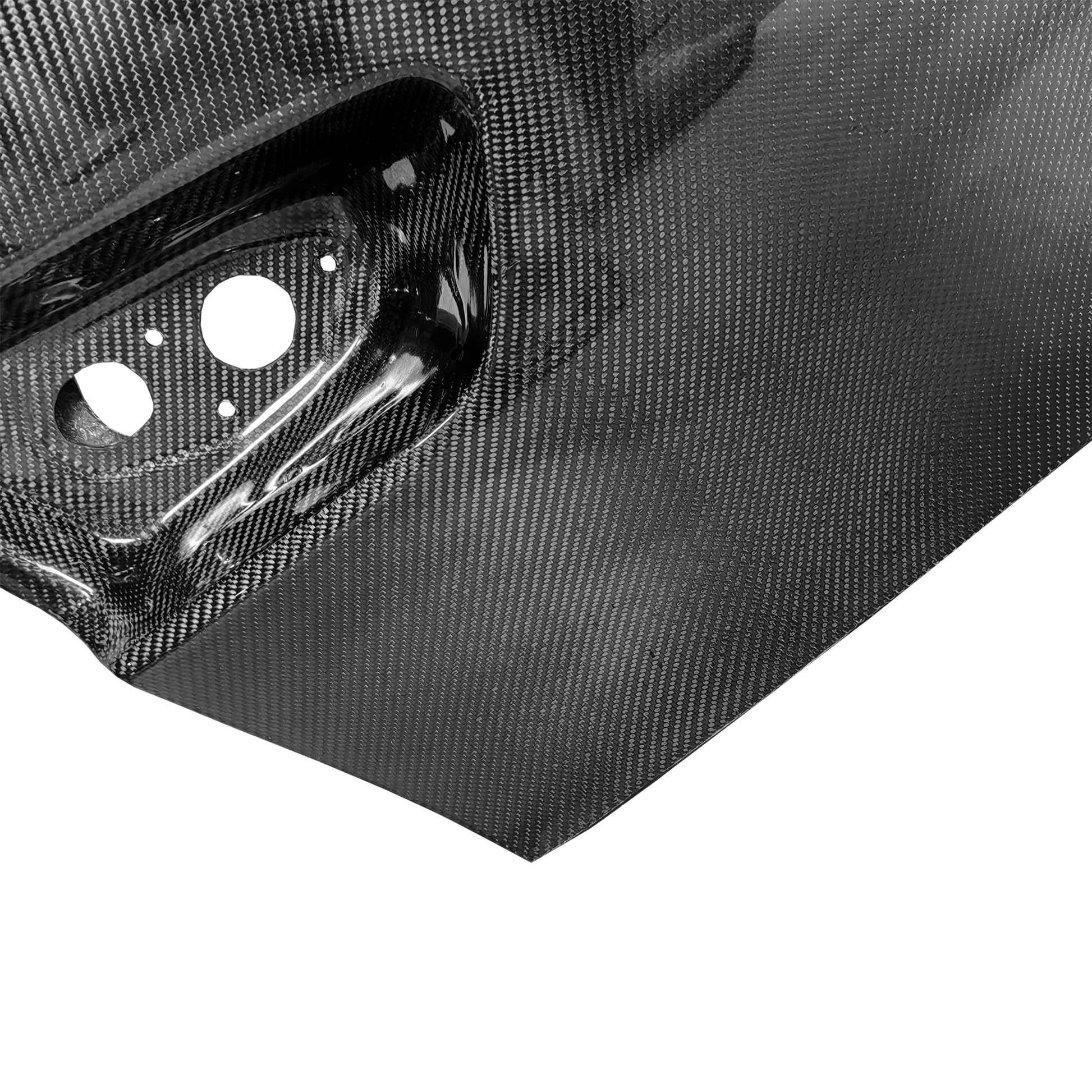 For Mitsubishi Evolution 10 Rear Boot Trunk Carbon Fiber Kazento Carbon Parts 车身侧板 Carbon Fiber EVO10-TRUNK-CF