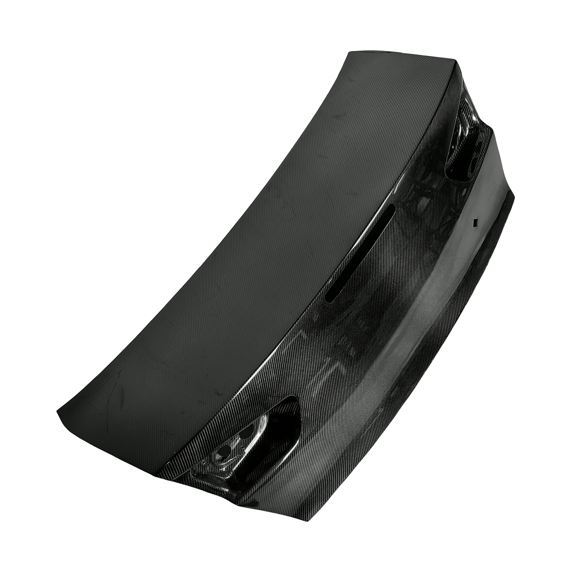 For Mitsubishi Evolution 10 Rear Boot Trunk Carbon Fiber Kazento Carbon Parts 车身侧板 Carbon Fiber EVO10-TRUNK-CF