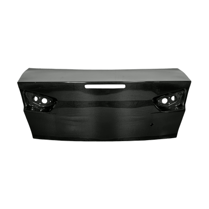 For Mitsubishi Evolution 10 Rear Boot Trunk Carbon Fiber Kazento Carbon Parts 车身侧板 Carbon Fiber EVO10-TRUNK-CF