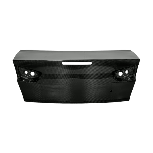For Mitsubishi Evolution 10 Rear Boot Trunk Carbon Fiber Kazento Carbon Parts 车身侧板 Carbon Fiber EVO10-TRUNK-CF