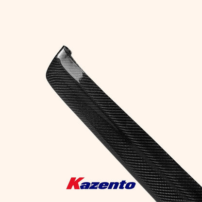 For Mitsubishi Evolution 7 8 9 Damd Side Skirt Extensions (185Cm) Rocker Panels Side Part Carbon Fiber Body Kit Replacement Kazento Carbon Parts 车身侧板 EVO8-SSX-DM-CF