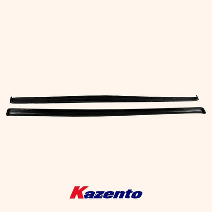 For Mitsubishi Evolution 7 8 9 Damd Side Skirt Extensions (185Cm) Rocker Panels Side Part Carbon Fiber Body Kit Replacement Kazento Carbon Parts 车身侧板 EVO8-SSX-DM-CF