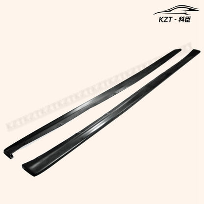 For Mitsubishi Evolution 7 8 9 Damd Side Skirt Extensions (185Cm) Rocker Panels Side Part Fiber Glass Body Kit Replacement Kazento Carbon Parts 车身侧板 EVO8-SSX-DM-FRP