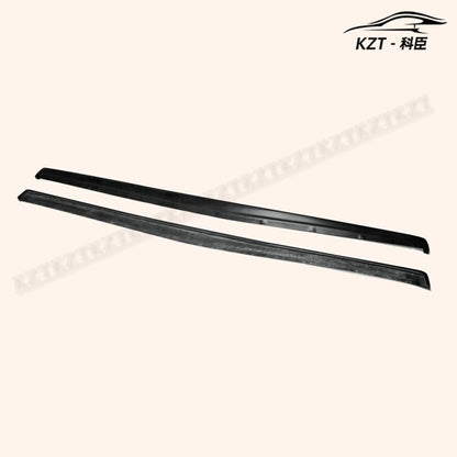 For Mitsubishi Evolution 7 8 9 Damd Side Skirt Extensions (185Cm) Rocker Panels Side Part Fiber Glass Body Kit Replacement Kazento Carbon Parts 车身侧板 EVO8-SSX-DM-FRP