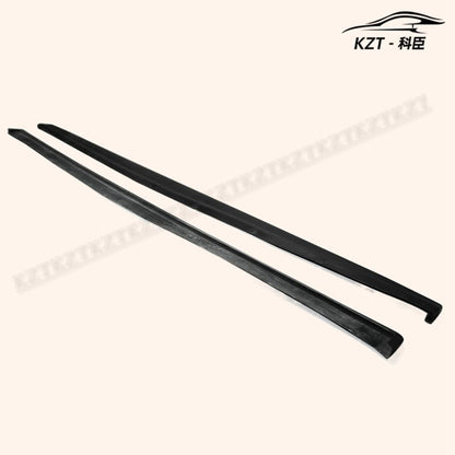 For Mitsubishi Evolution 7 8 9 Damd Side Skirt Extensions (185Cm) Rocker Panels Side Part Fiber Glass Body Kit Replacement Kazento Carbon Parts 车身侧板 EVO8-SSX-DM-FRP