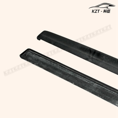 For Mitsubishi Evolution 7 8 9 Damd Side Skirt Extensions (185Cm) Rocker Panels Side Part Fiber Glass Body Kit Replacement