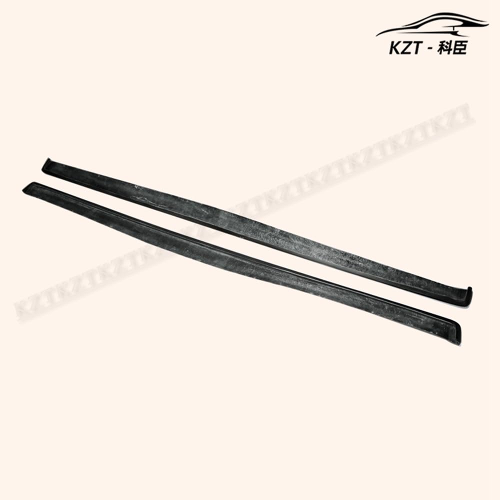 For Mitsubishi Evolution 7 8 9 Damd Side Skirt Extensions (185Cm) Rocker Panels Side Part Fiber Glass Body Kit Replacement