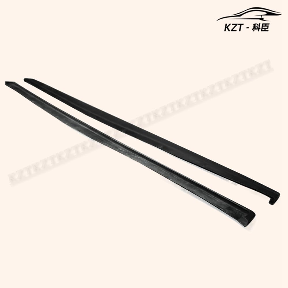 For Mitsubishi Evolution 7 8 9 Damd Side Skirt Extensions (185Cm) Rocker Panels Side Part Fiber Glass Body Kit Replacement