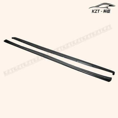 For Mitsubishi Evolution 7 8 9 Damd Side Skirt Extensions (185Cm) Rocker Panels Side Part Fiber Glass Body Kit Replacement