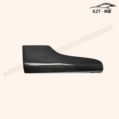 For Mitsubishi Evolution 7 8 9 Side Skirt Addon Spat Rocker Panels Side Part Carbon Fiber Body Kit Replacement Kazento Carbon Parts 车身侧板 EVO8-SPAT-SS-CF
