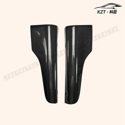 For Mitsubishi Evolution 7 8 9 Side Skirt Addon Spat Rocker Panels Side Part Carbon Fiber Body Kit Replacement