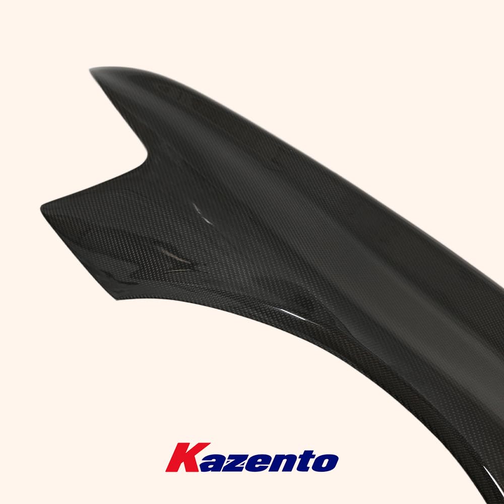 For Mitsubishi Evolution 8 9 Front Wider Single Vented Fender (+10Mm) Carbon Fiber Kazento Carbon Parts 车身侧板 EVO8-FF-SINGLE-CF