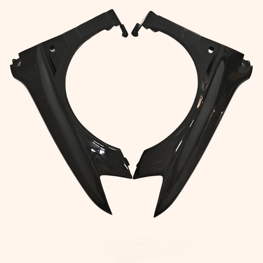 For Mitsubishi Evolution 8 9 Front Wider Single Vented Fender (+10Mm) Carbon Fiber Kazento Carbon Parts 车身侧板 EVO8-FF-SINGLE-CF