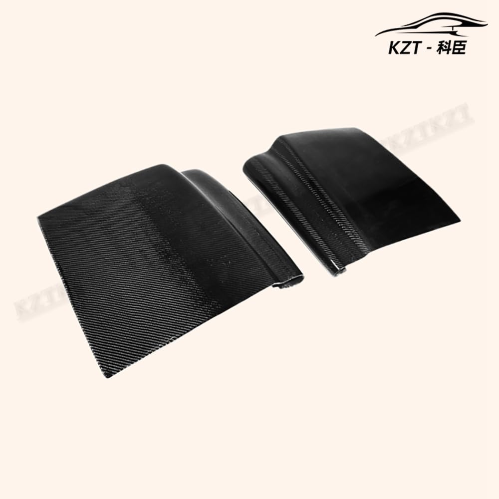For Mitsubishi Evolution Evo 7 8 9 Under Rear Bumper Diffuser Vortex Carbon Fiber Kazento Carbon Parts 车身侧板 EVO8-ADD-DIF-VTX-CF