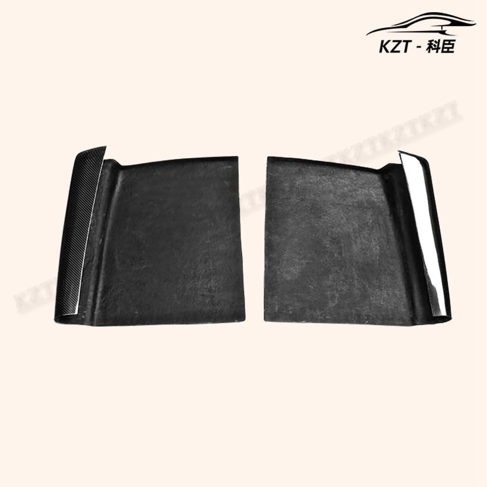 For Mitsubishi Evolution Evo 7 8 9 Under Rear Bumper Diffuser Vortex Carbon Fiber Kazento Carbon Parts 车身侧板 EVO8-ADD-DIF-VTX-CF
