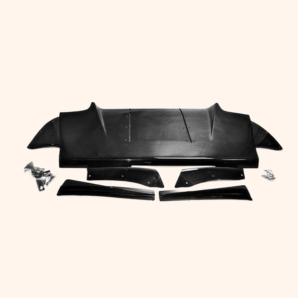 For Mitsubishi Evolution Evo 9 Vrs Style Under Rear Diffuser Carbon Fiber Kazento Carbon Parts 车身侧板 EVO9-DIF-VA-CF