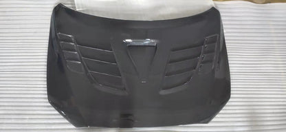 For Mitsubishi X EVO 10 CZ4A V2 Style Front Vented Hood 2007-2016