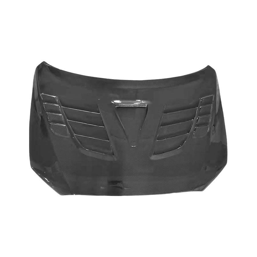 For Mitsubishi X EVO 10 CZ4A V2 Style Front Vented Hood 2007-2016