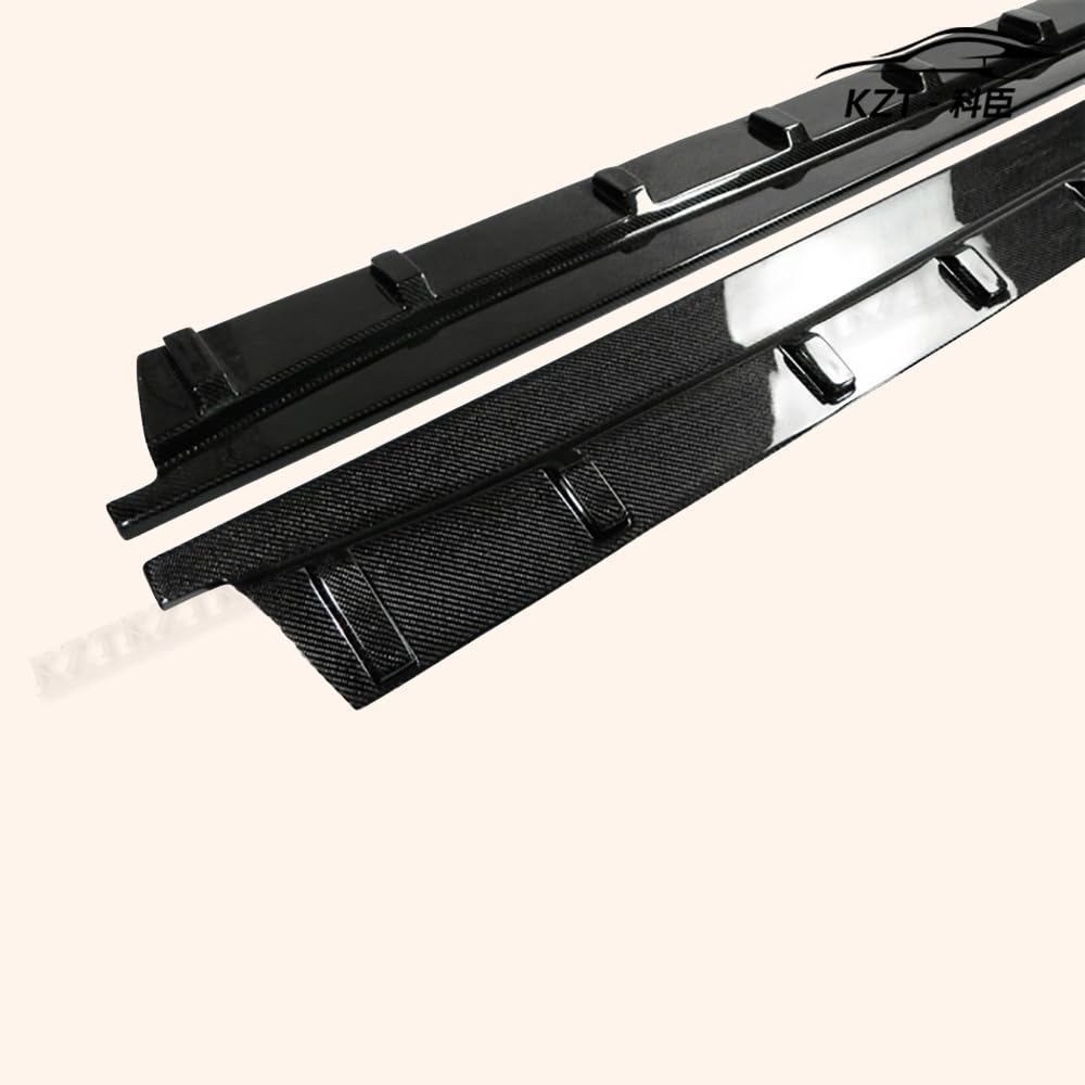 For Nissan 09-10 Gtr R35 Arios Side Skirt Under Board Rocker Panels Side Part Carbon Fiber Body Kit Replacement