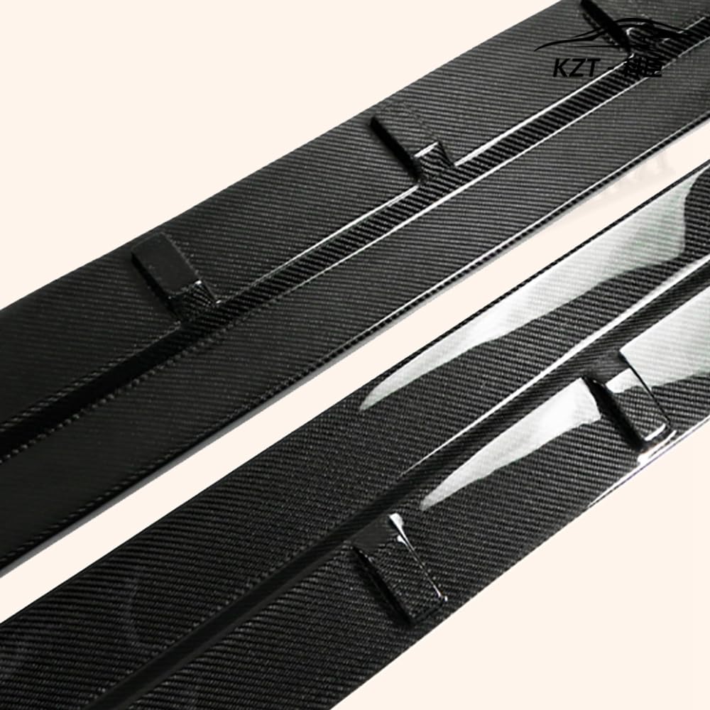 For Nissan 09-10 Gtr R35 Arios Side Skirt Under Board Rocker Panels Side Part Carbon Fiber Body Kit Replacement