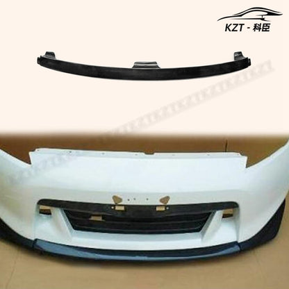 For Nissan 09-12 370Z Z34 Zenki Early Model Jdm Front Bumper Lip 3Pcs (Pre-Facelift) Chin Splitter Spoiler Fiber Glass Body Kits Kazento Carbon Parts 车身侧板 370Z-FL-3PCS-EA-FRP