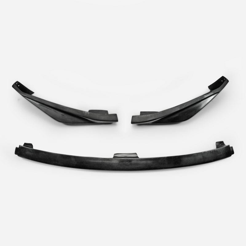 For Nissan 09-12 370Z Z34 Zenki Early Model Jdm Front Bumper Lip 3Pcs (Pre-Facelift) Chin Splitter Spoiler Fiber Glass Body Kits Kazento Carbon Parts 车身侧板 370Z-FL-3PCS-EA-FRP