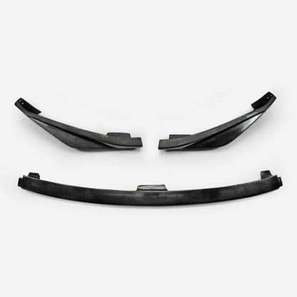 For Nissan 09-12 370Z Z34 Zenki Early Model Jdm Front Bumper Lip 3Pcs (Pre-Facelift) Chin Splitter Spoiler Fiber Glass Body Kits Kazento Carbon Parts 车身侧板 370Z-FL-3PCS-EA-FRP