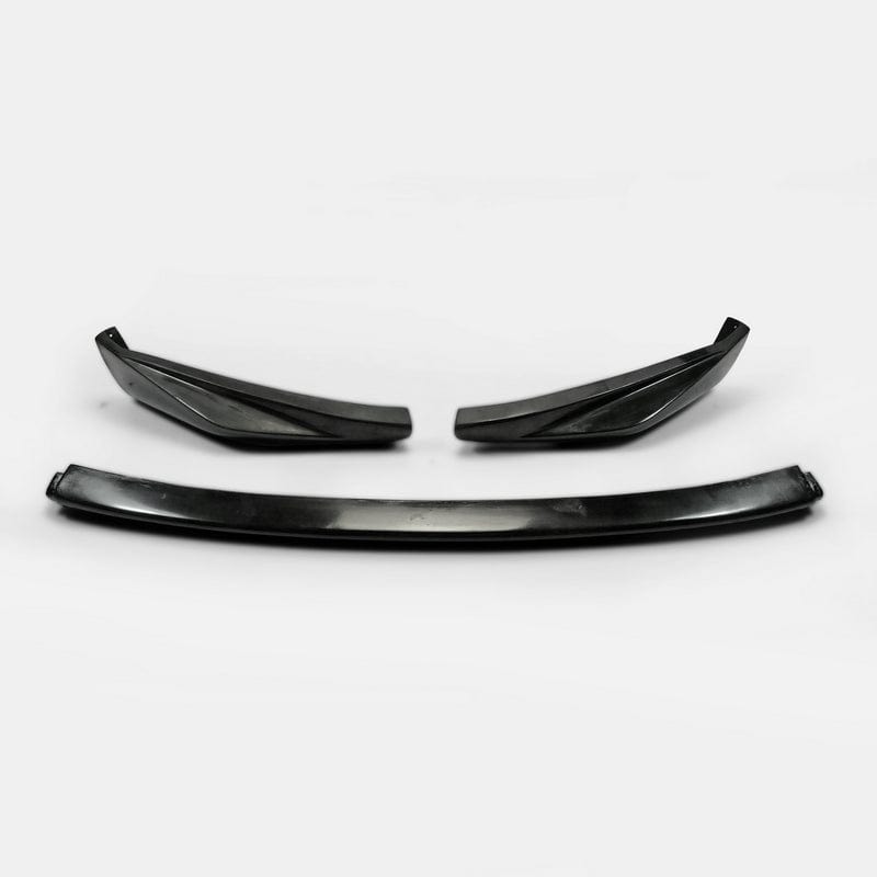 For Nissan 09-12 370Z Z34 Zenki Early Model Jdm Front Bumper Lip 3Pcs (Pre-Facelift) Chin Splitter Spoiler Fiber Glass Body Kits