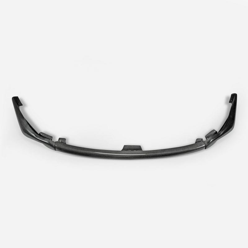 For Nissan 09-12 370Z Z34 Zenki Early Model Jdm Front Bumper Lip 3Pcs (Pre-Facelift) Chin Splitter Spoiler Partial Carbon Fiber(Mid Piece) Body Kits Kazento Carbon Parts 车身侧板 370Z-FL-3PCS-EA-P25