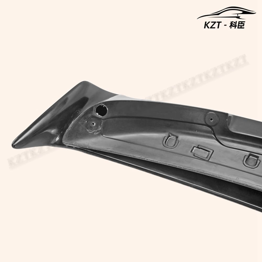 For Nissan 09-18 370Z Z34 NIS2 Style Rear Spoiler Fiber Glass Universal Wing For Car, Vehicle, Black Body Parts Kits
