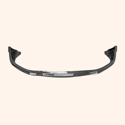 For Nissan 09-19 370Z Z34 Vrsa2 Style Front Bumper Lip 4Pcs Chin Splitter Spoiler Carbon Fiber Body Kits Kazento Carbon Parts 车身侧板 370Z-FL-VRSA2-CF
