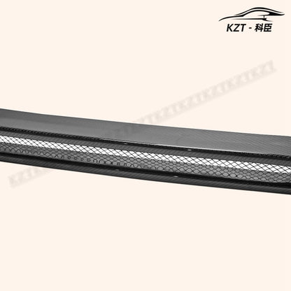 For Nissan 09-19 370Z Z34 Vrsa2 Style Front Bumper Lip 4Pcs Chin Splitter Spoiler Carbon Fiber Body Kits