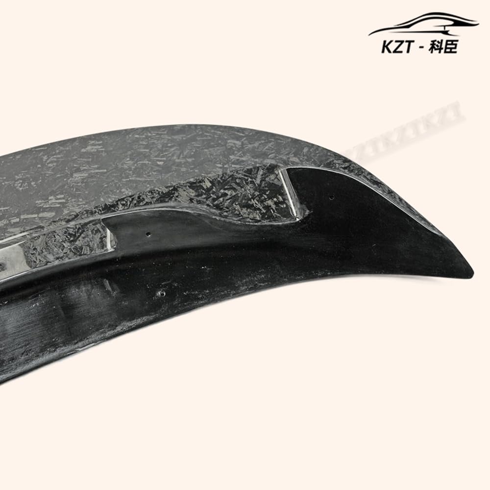 For Nissan 09 Onwards 370Z Z34 Ajt3 Style Rear Spoiler Carbon Fiber Forged Looks Car Body Parts Kits Kazento Carbon Parts 车身侧板 370Z-RS-AJT3-FCF