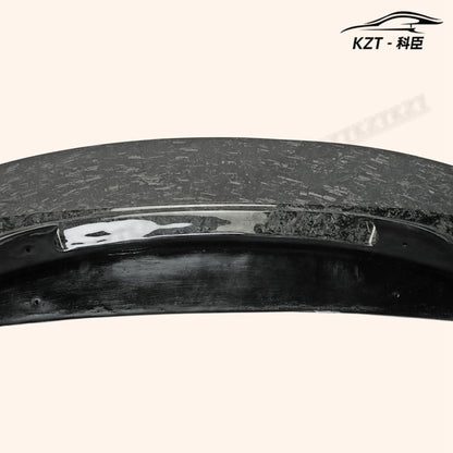 For Nissan 09 Onwards 370Z Z34 Ajt3 Style Rear Spoiler Carbon Fiber Forged Looks Car Body Parts Kits Kazento Carbon Parts 车身侧板 370Z-RS-AJT3-FCF
