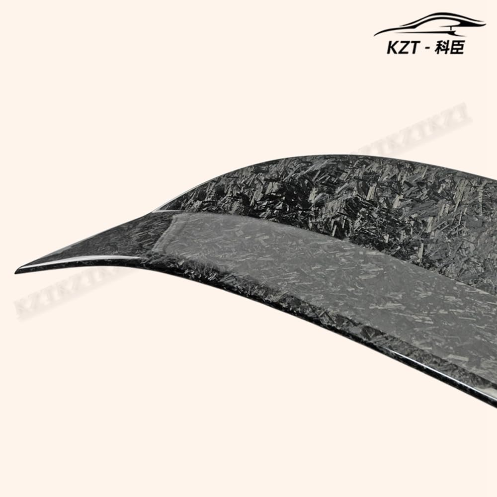 For Nissan 09 Onwards 370Z Z34 Ajt3 Style Rear Spoiler Carbon Fiber Forged Looks Car Body Parts Kits Kazento Carbon Parts 车身侧板 370Z-RS-AJT3-FCF