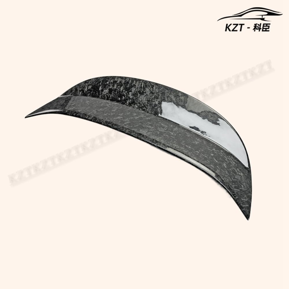 For Nissan 09 Onwards 370Z Z34 Ajt3 Style Rear Spoiler Carbon Fiber Forged Looks Car Body Parts Kits Kazento Carbon Parts 车身侧板 370Z-RS-AJT3-FCF